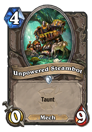 Unpowered Steambot Card