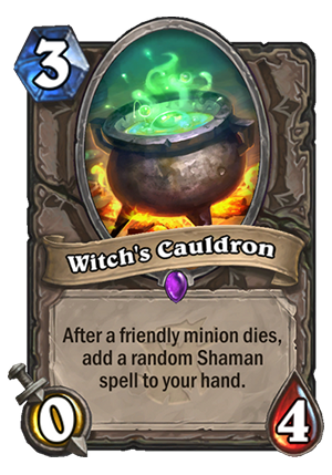 Witch’s Cauldron Card