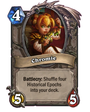 Chromie Card