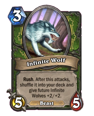 Infinite Wolf Card