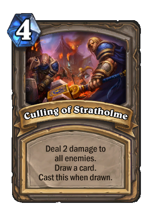 Culling of Stratholme Card