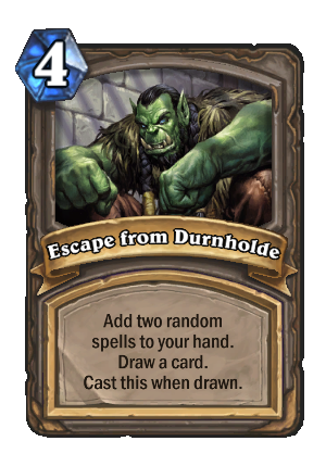 Escape from Durnholde Card