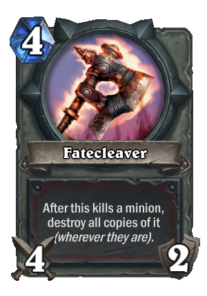 Fatecleaver Card
