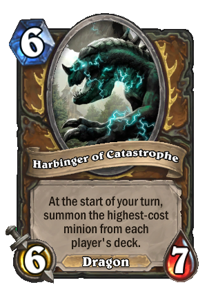 Harbinger of Catastrophe Card