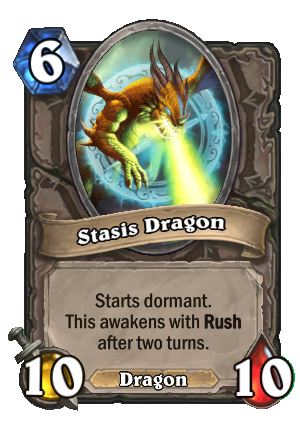 Stasis Dragon Card