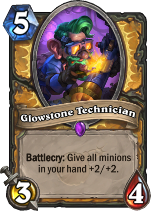 Glowstone Technician Card