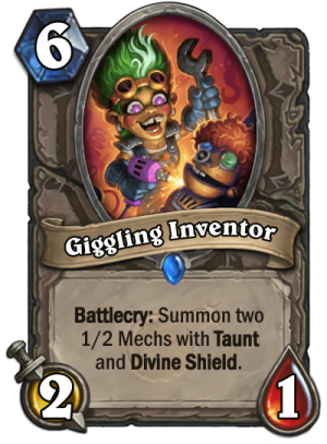 Giggling Inventor Card
