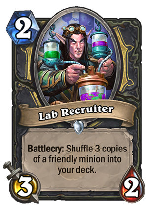 Lab Recruiter Card