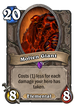 Molten Giant Card