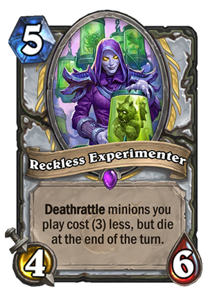 Reckless Experimenter Card