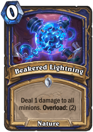 Beakered Lightning Card