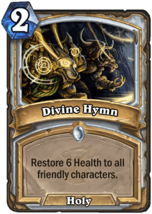 Divine Hymn Card