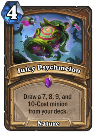 Juicy Psychmelon Card