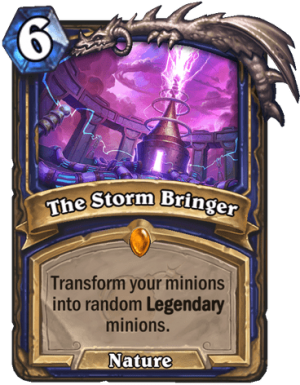 The Storm Bringer Card