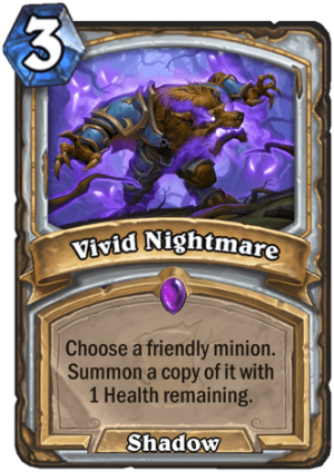 Vivid Nightmare Card