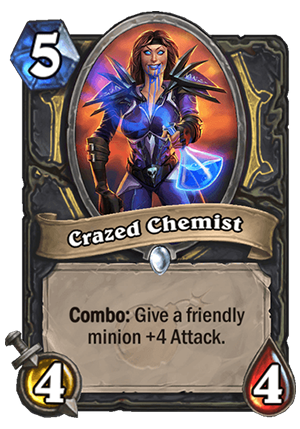 Crazed Chemist Card