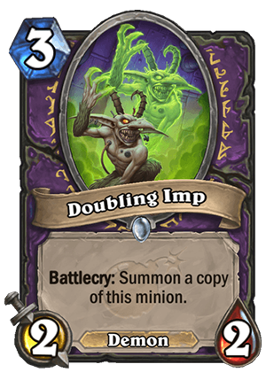 Doubling Imp Card