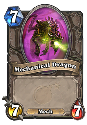 Mechanical Dragon Card