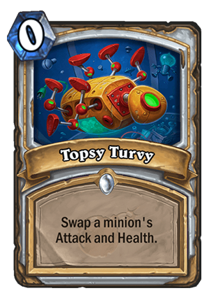 Topsy Turvy Card