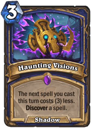 Haunting Visions Card