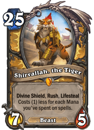 Shirvallah, the Tiger Card