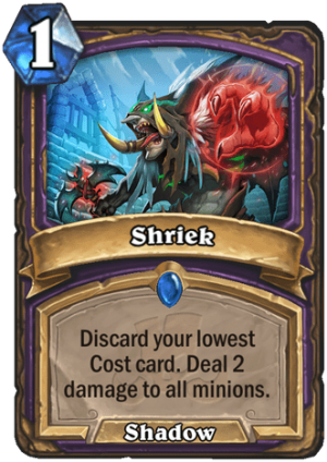 Shriek Card