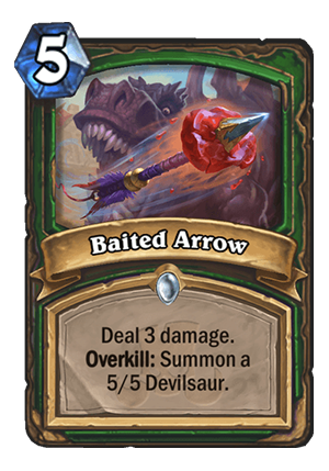 Baited Arrow Card