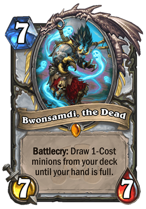 Bwonsamdi, the Dead Card