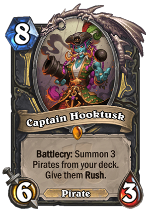 Captain Hooktusk Card
