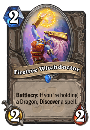 Firetree Witchdoctor Card