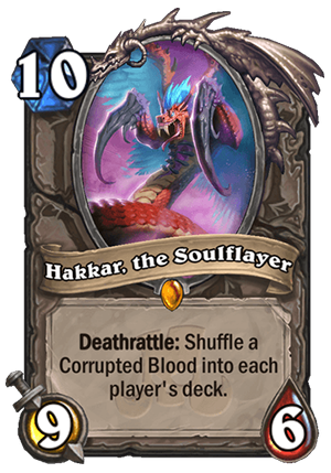 Hakkar, the Soulflayer Card