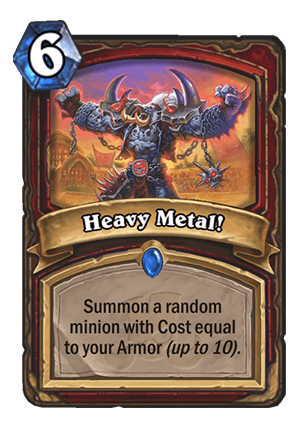 Heavy Metal! Card