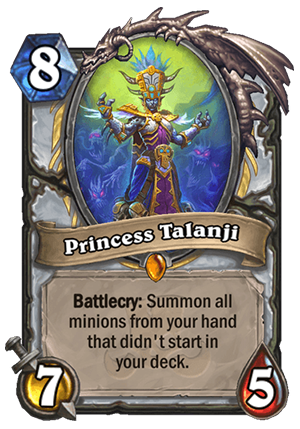 Princess Talanji Card