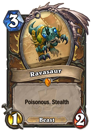 Ravasaur (Wardruid Loti) Card