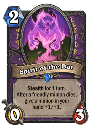Spirit of the Bat Card