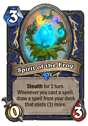 Spirit of the Frog Card