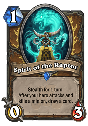 Spirit of the Raptor Card