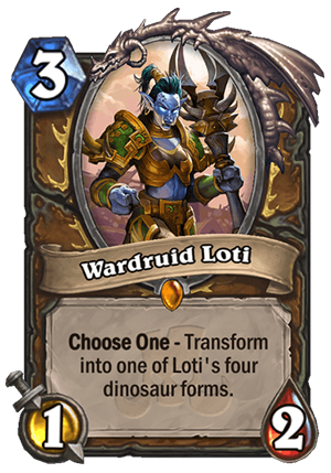 Wardruid Loti Card
