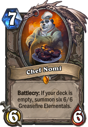 Chef Nomi Card