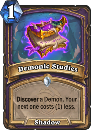 Demonic Studies Card