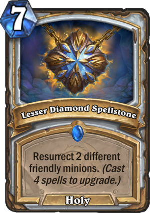 Lesser Diamond Spellstone Card