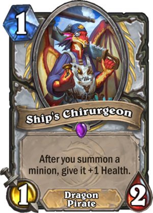 Ship’s Chirurgeon Card