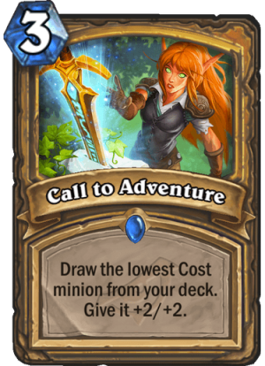 Call to Adventure Card