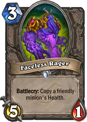 Faceless Rager Card