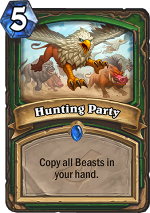 Hunting Party Card