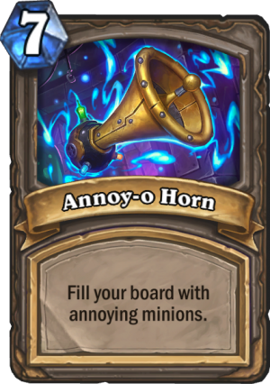 Annoy-o Horn Card