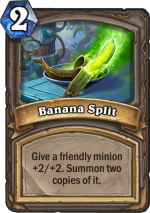 Banana Split Card