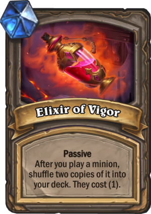 Elixir of Vigor Card