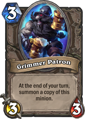 Grimmer Patron Card