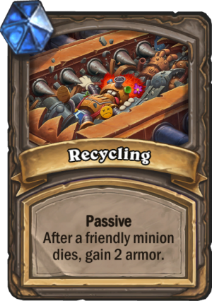 Recycling Card